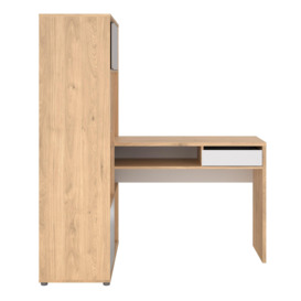 Function Plus Corner Desk with Bookcase - thumbnail 2