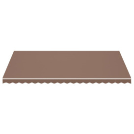 Replacement Fabric for Awning Brown 5x3 m - thumbnail 3