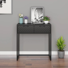 Console Table Anthracite 72x35x75 cm Steel