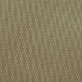 Sunshade Sail Oxford Fabric Rectangular 4x5 m Beige - thumbnail 3