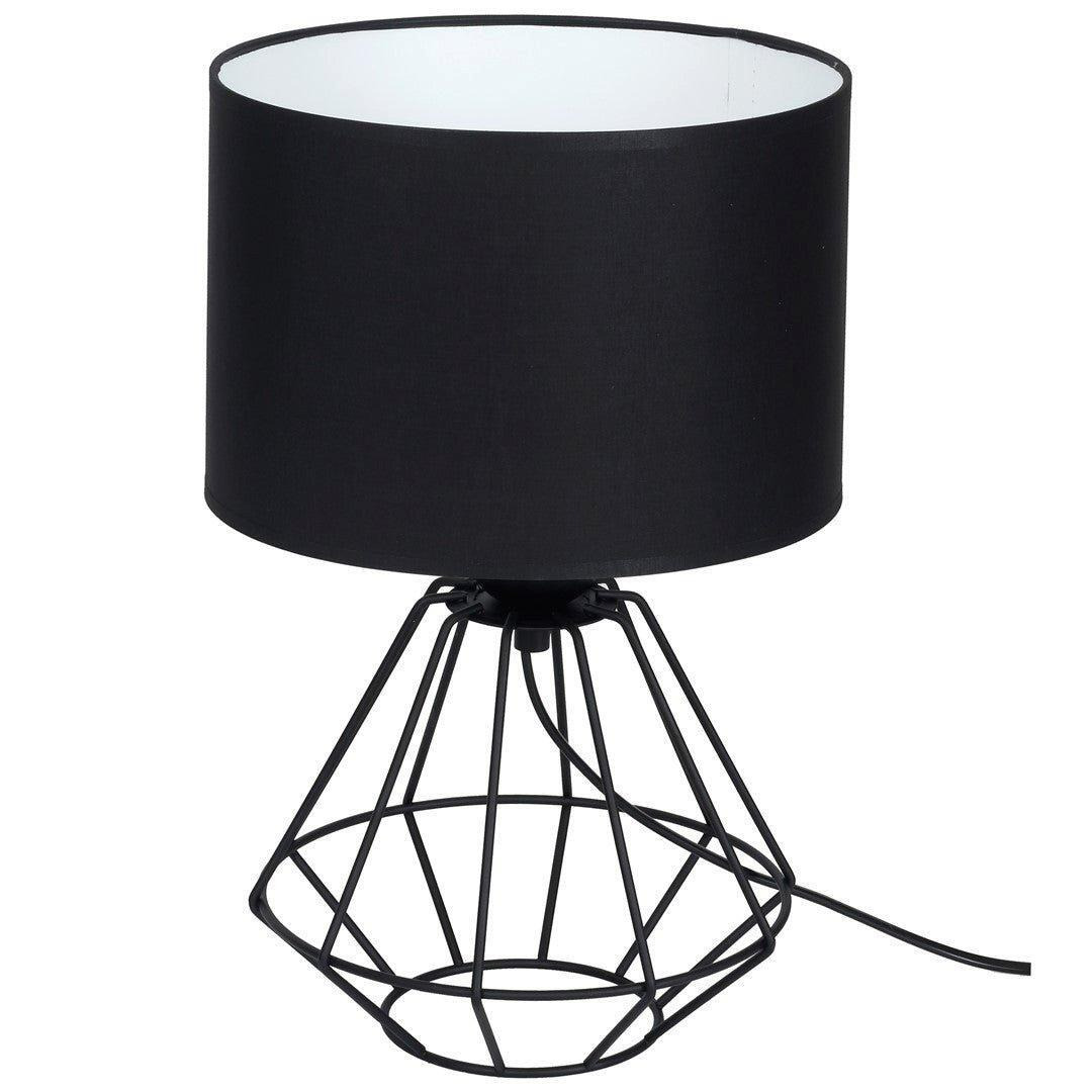 Colin Table Lamp Hand Made Matt Black Industrial Chic - image 1