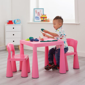 Plastic Table and Chair Set