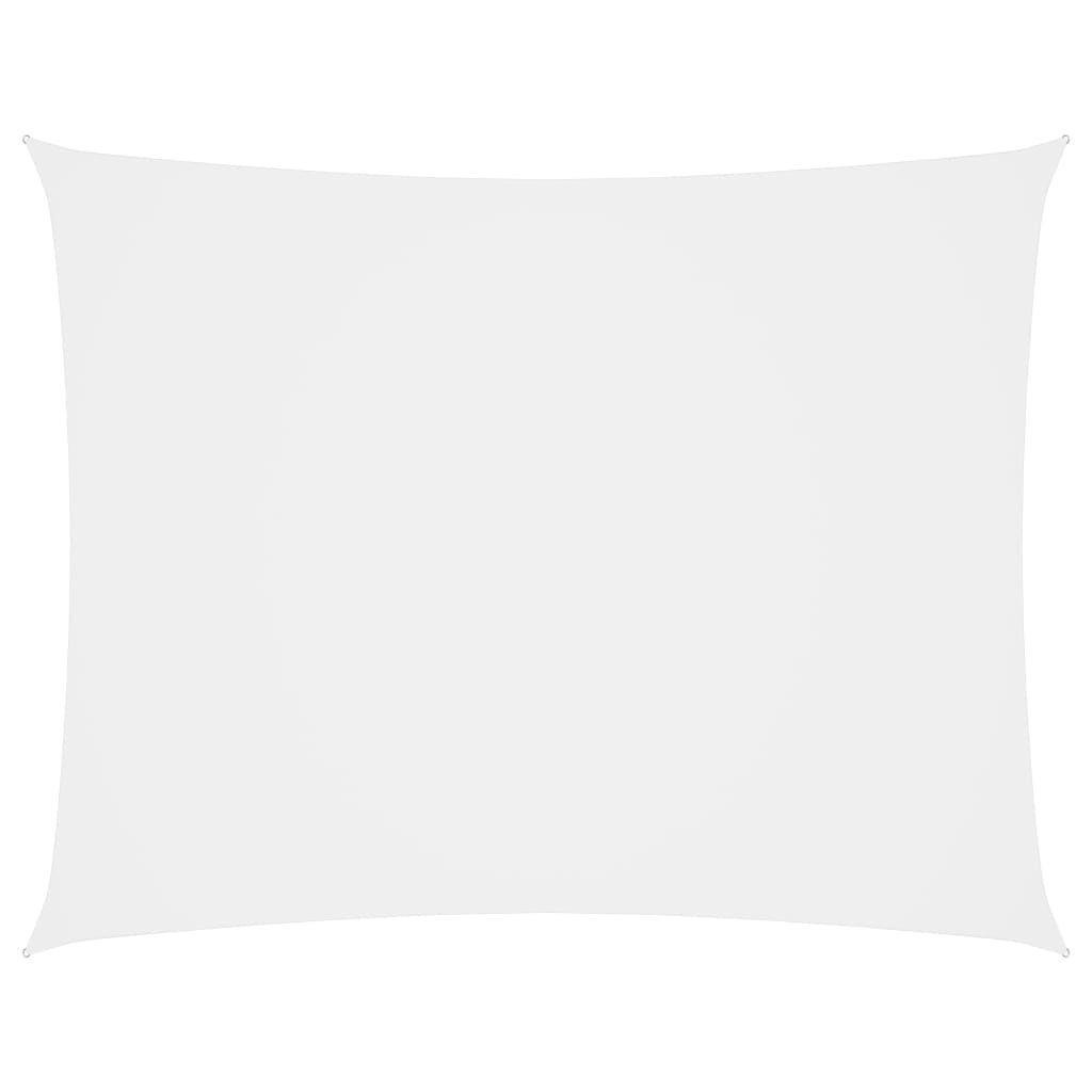Sunshade Sail Oxford Fabric Rectangular 3x5 m White - image 1