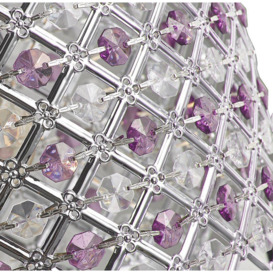 Modern Sparkly Ceiling Pendant Light Shade with Beads - thumbnail 3
