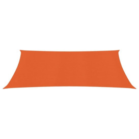 Sunshade Sail 160 g/m² Orange 2x4.5 m HDPE - thumbnail 2