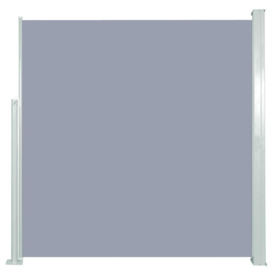 Retractable Side Awning 140 x 300 cm Grey - thumbnail 2
