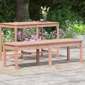 2-Seater Garden Bench 159.5x44x45 cm Solid Wood Douglas - thumbnail 3