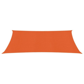 Sunshade Sail 160 g/m² Orange 2.5x4 m HDPE - thumbnail 2