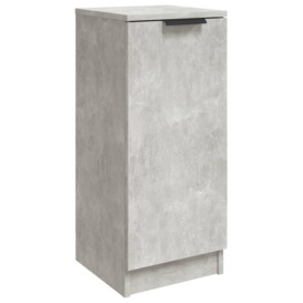 Sideboard Concrete Grey 30x30x70 cm Engineered Wood - thumbnail 2