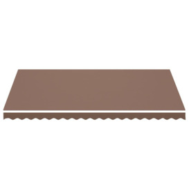 Replacement Fabric for Awning Brown 4.5x3 m - thumbnail 3