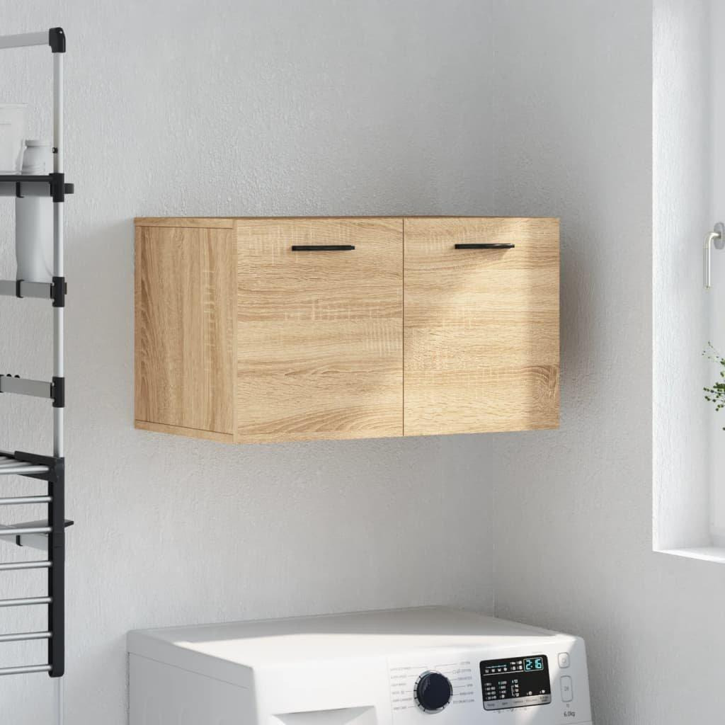 Wall Cabinet Sonoma Oak 60x36.5x35 cm Engineered Wood - image 1