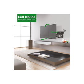 "13"" to 90"" Full Motion TV Wall Mount Bracket with Integrated Antenna" - thumbnail 2