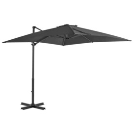Outdoor Umbrella with Portable Base Anthracite - thumbnail 2
