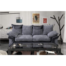 Dino Fabric Cord Sofa Set - thumbnail 2