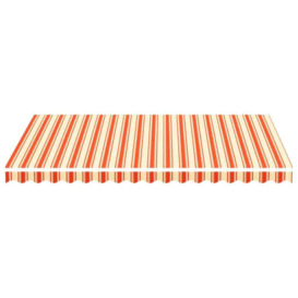 Replacement Fabric for Awning Yellow and Orange 3.5x2.5 m - thumbnail 3
