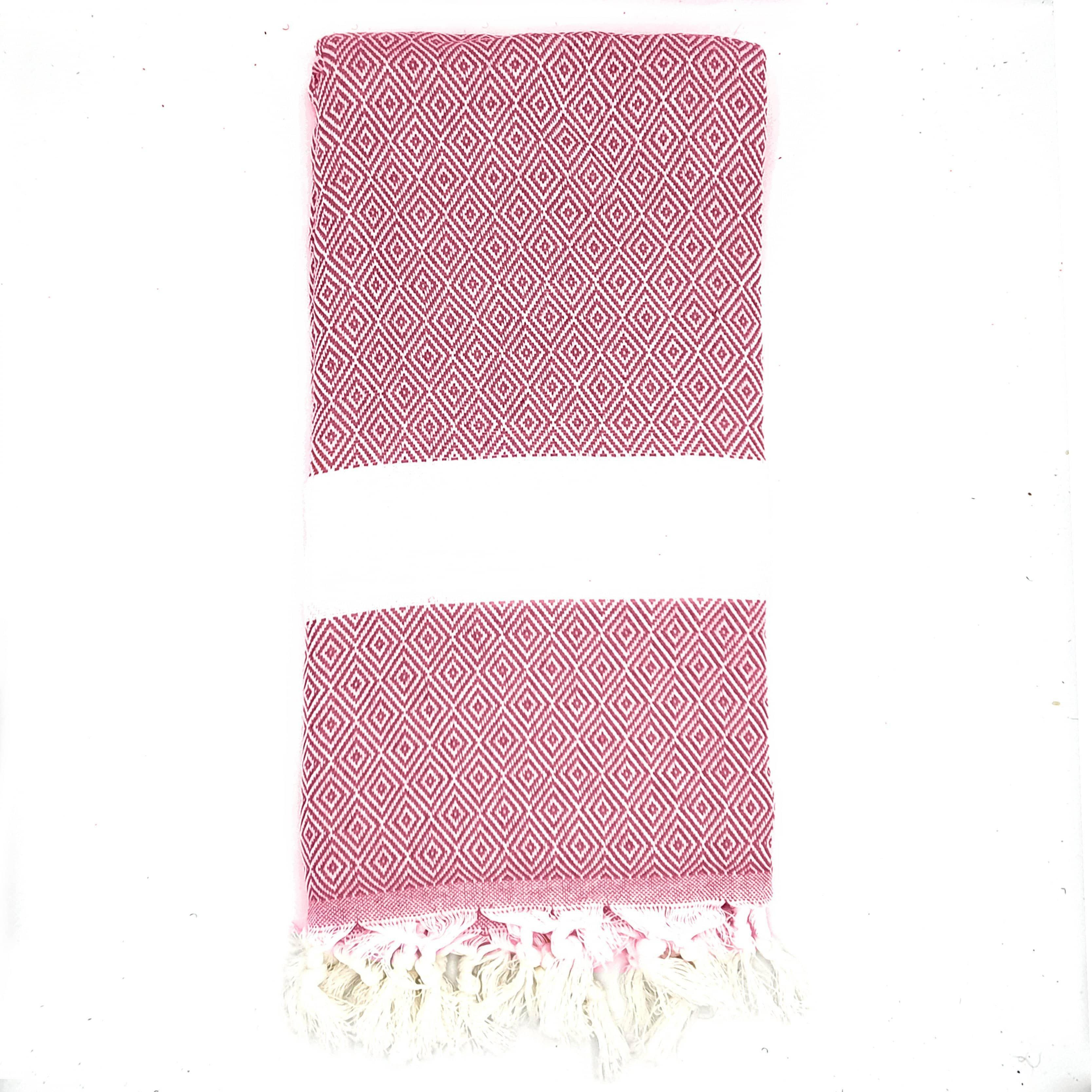Destan Hammam Towel, Coral Pink - image 1