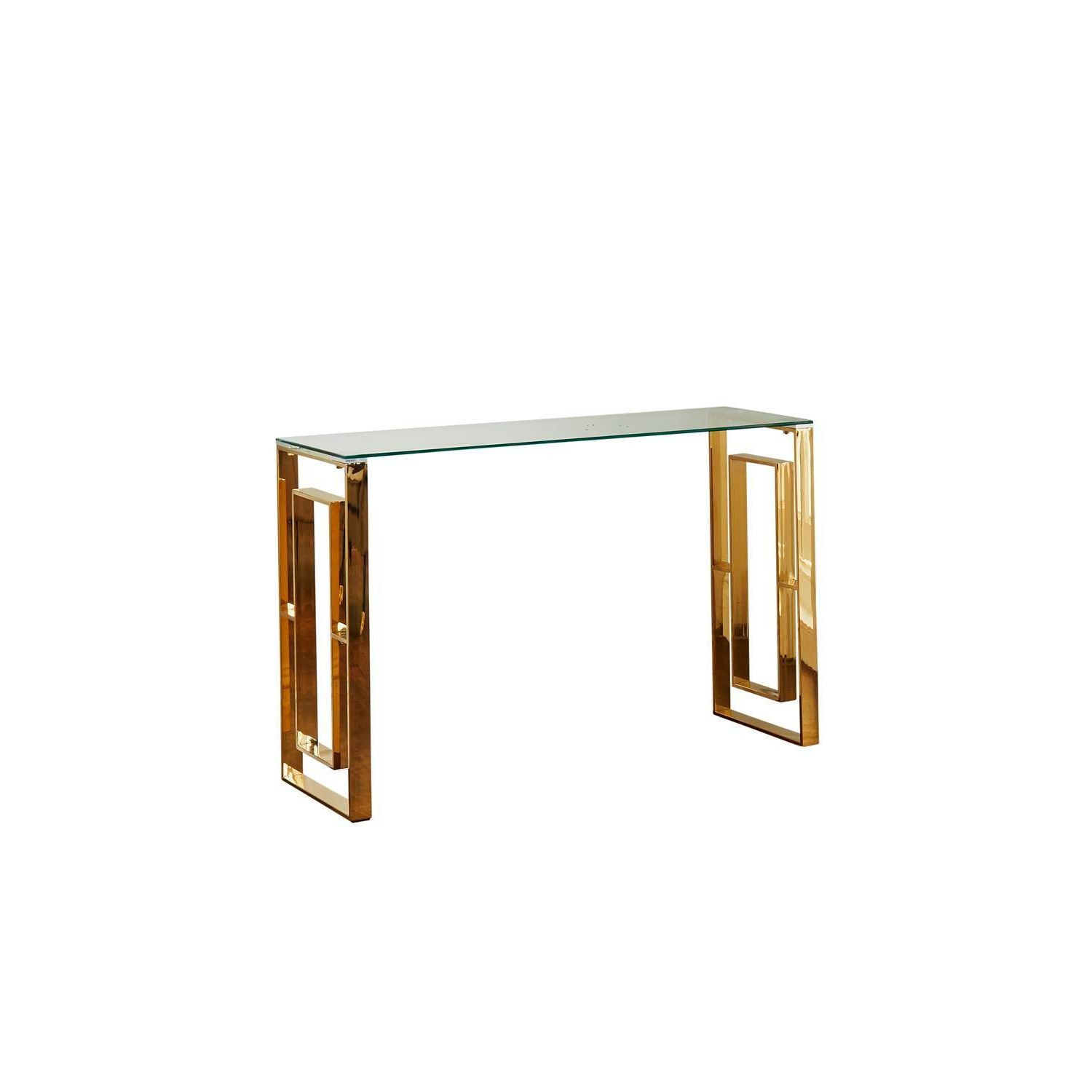 Milano Gold Plated Console Table - image 1