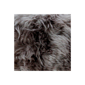 XXL Luxurious Grey Sheepskin Beanbag - thumbnail 2