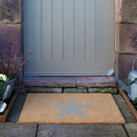 Country Home Star Extra Large Grey Doormat - thumbnail 2