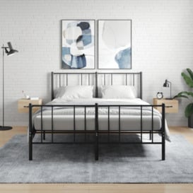 Wall-mounted Bedside Cabinets 2 pcs Sonoma Oak 35x35x20 cm - thumbnail 1