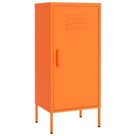 Storage Cabinet Orange 42.5x35x101.5 cm Steel - thumbnail 2