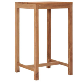 Garden Bar Table 60x60x105 cm Solid Teak Wood - thumbnail 3
