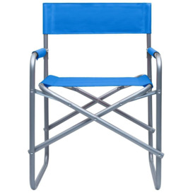 Director's Chairs 2 pcs Steel Blue - thumbnail 3