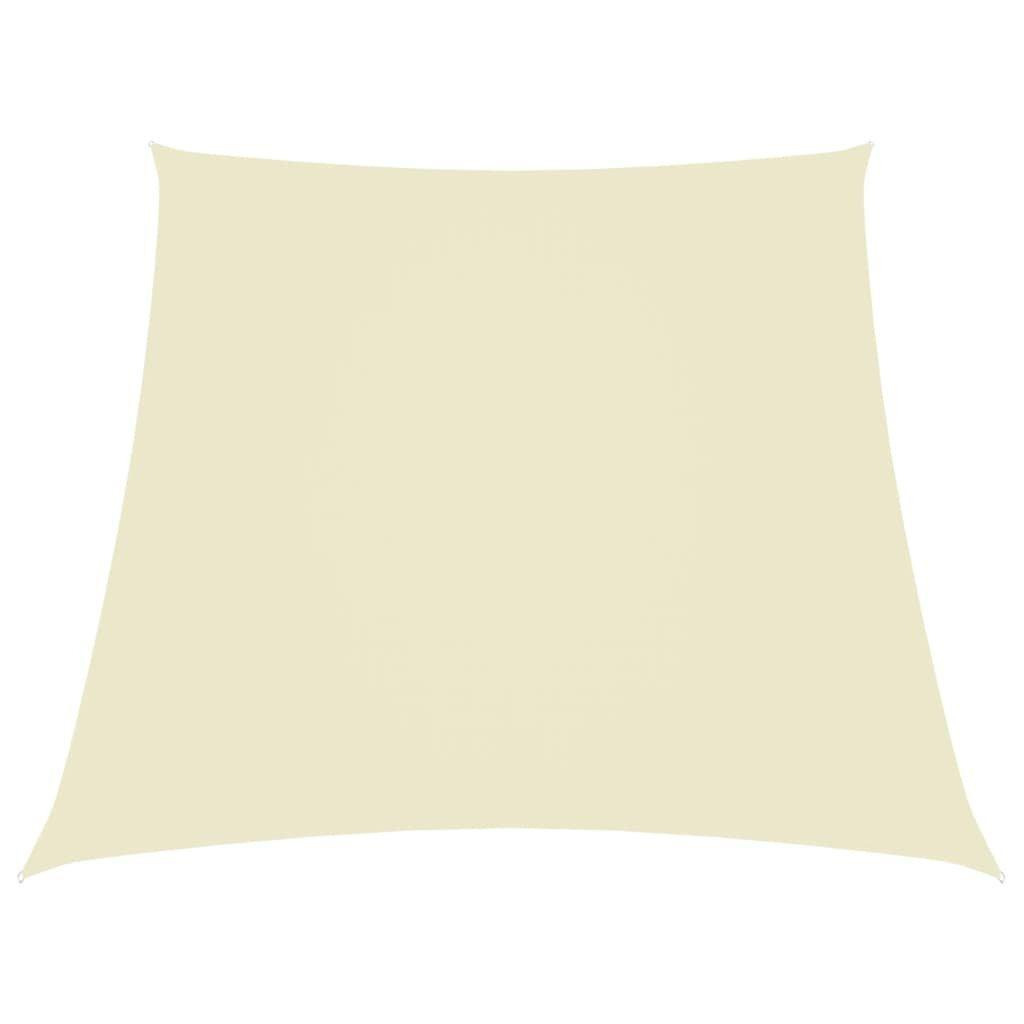 Sunshade Sail Oxford Fabric Trapezium 3/4x3 m Cream - image 1