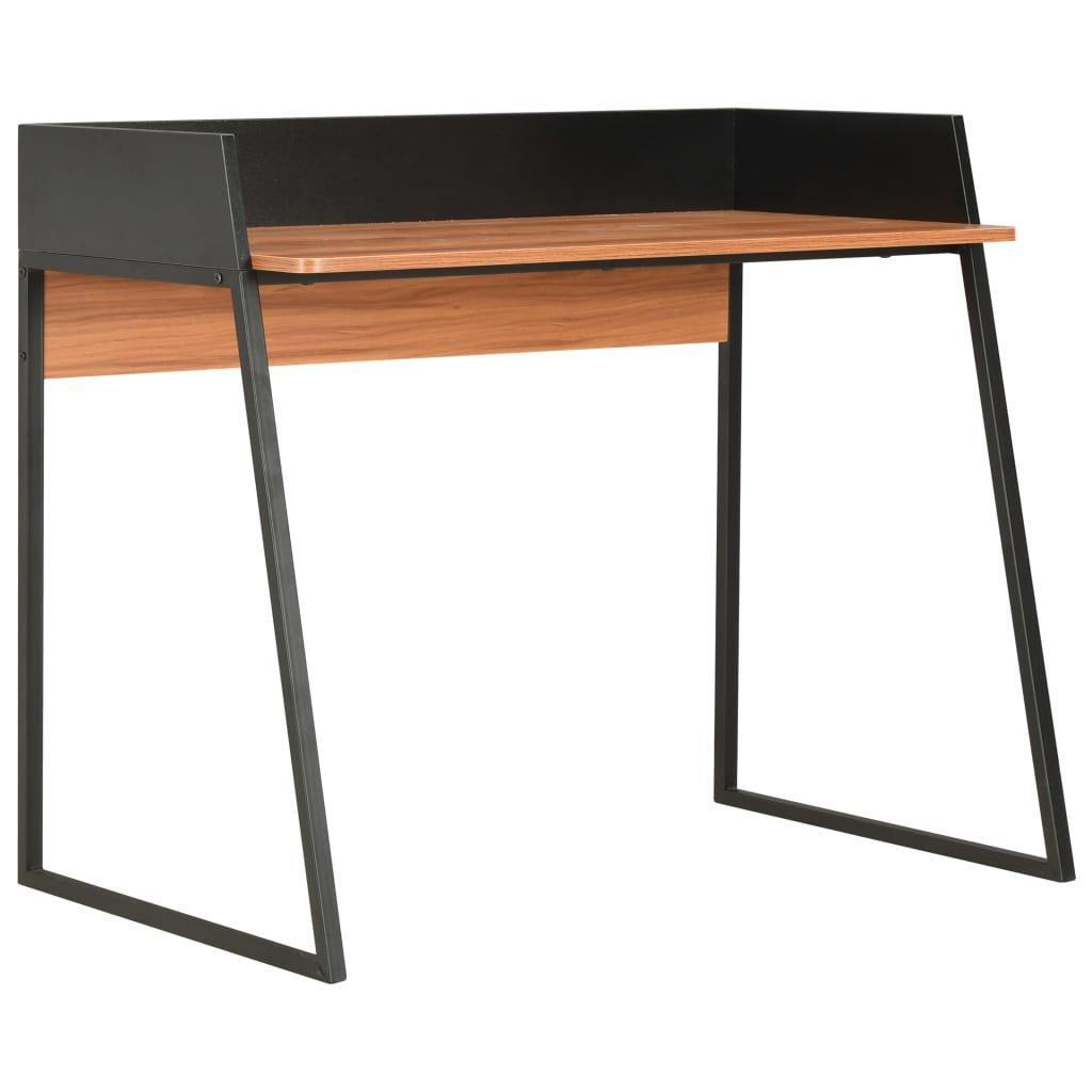 Desk Black and Brown 90x60x88 cm - image 1