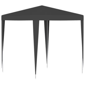 Professional Party Tent 2x2 m Anthracite - thumbnail 1