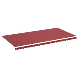 Replacement Fabric for Awning Burgundy Red 6x3 m - thumbnail 2