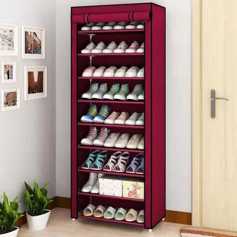 10-Tier Dustproof Shoe Cabinet - image 1