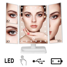 Led Makeup Mirror With 22 LED Lights - thumbnail 2