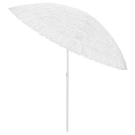 Hawaii Beach Umbrella White 300 cm - thumbnail 3