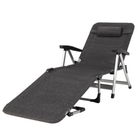 Folding Outdoor Chaise Lounger Patio Lounge Chair