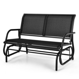 Outdoor Swing Glider Chair 2-Person Patio Garden Rocking Swing Bench Loveseat - thumbnail 1