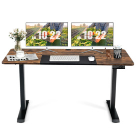 Electric Height Adjustable Standing Desk with Memo - thumbnail 1