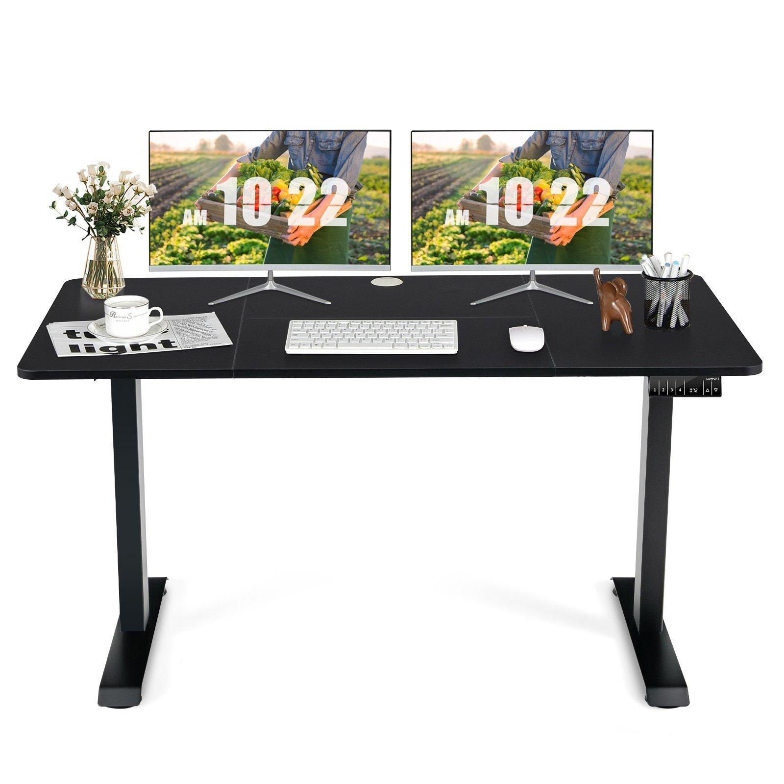 Electric Height Adjustable Standing Desk with Memo - image 1
