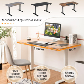 Electric Height Adjustable Standing Desk with Memo - thumbnail 3
