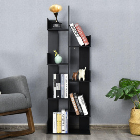 8 Tier Bookshelf Storage Display Floor Standing Bookcase Shelving Organizer Home - thumbnail 3