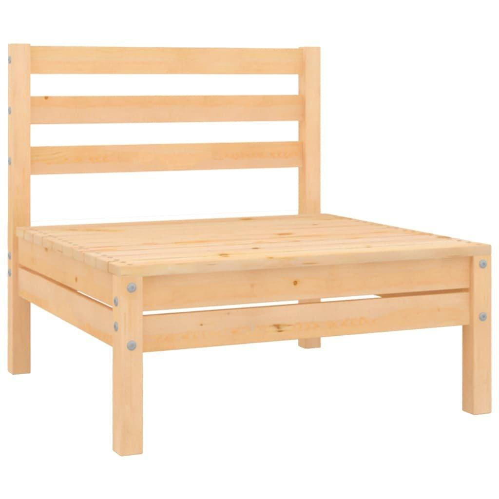 Garden Middle Sofa Solid Wood Pine - image 1