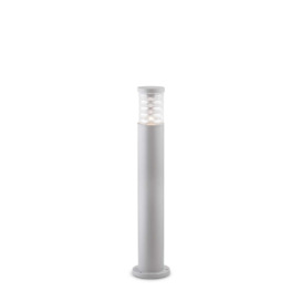 Tronco 1 Light Outdoor Tall Bollard Grey IP44 E27