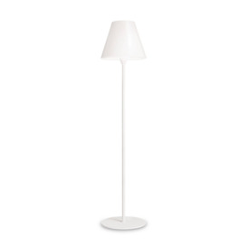 Itaca 1 Light Floor Lamp White IP44