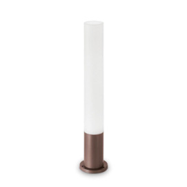 Edo Outdoor Bollard Lamp 1 Light Coffee IP44