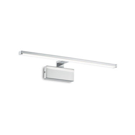 Alma Integrated LED Picture Wall Lamp 1 Light Chrome 3000K