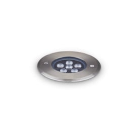 LED Outdoor Recessed Floor & Decking Light Steel IP67 3000K - thumbnail 1