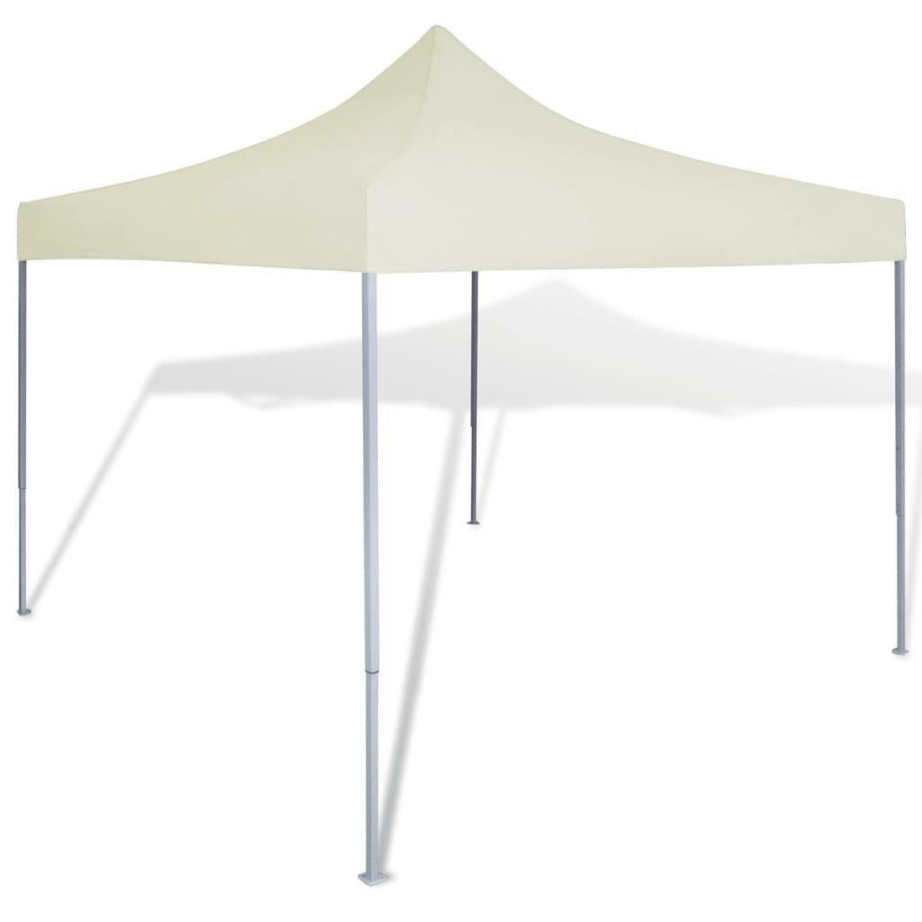 Cream Foldable Tent 3 x 3 m - image 1