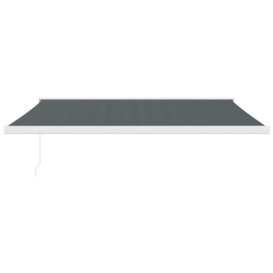 Retractable Awning Anthracite 4.5x3 m Fabric and Aluminium - thumbnail 3