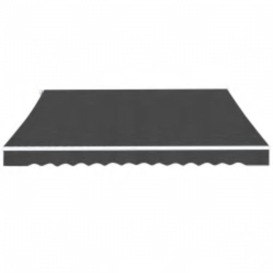 Folding Awning Manual Operated 600 cm Anthracite - thumbnail 2