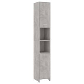 Bathroom Cabinet Concrete Grey 30x30x183.5 cm Engineered Wood - thumbnail 2